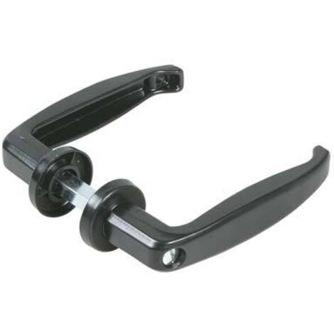 MANIGLIE X PORTA METALLO 355 COMBI - ZAMA VERN NERA VITE IN TESTA MM 50/60 Q8