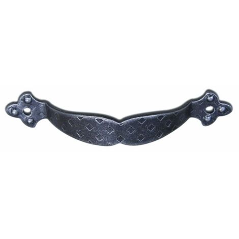 Maniglietta per Mobili in Ferro Battuto Art. 422 misura 20x110 mm