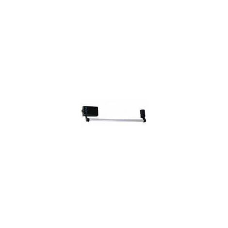 MANIGLIONE ANTIP.VERTICALE REV.LAMPO NERO S/BARRA