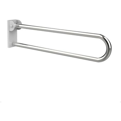 Maniglione barra ribaltabile cm 62 removibile inox