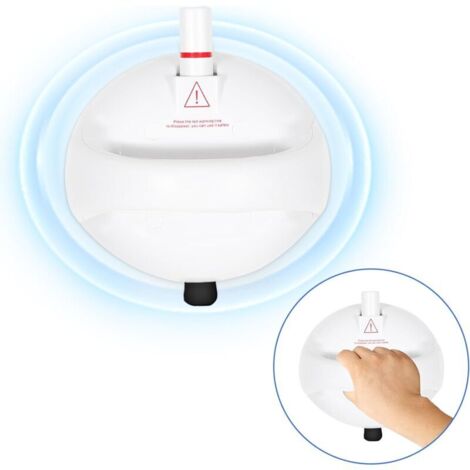 Maniglione di sicurezza a ventosa per vasca da bagno e doccia, 12,7 cm, portata 181 kg, maggiore sicurezza per gli anziani, bianco, confezione da 21