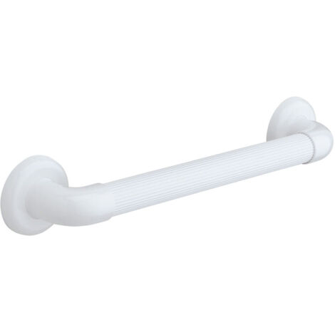 Maniglione di Sicurezza Bagno Anziani Disabili PVC Bianco Safe Basic - Formato: 45 cm