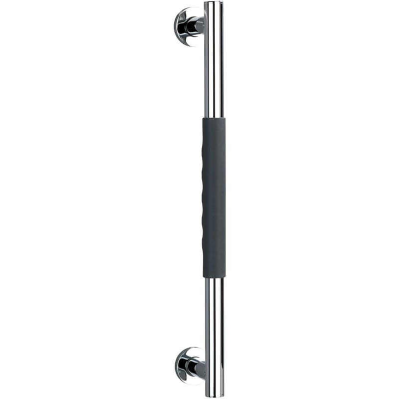 Wenko - Maniglione di sicurezza Secura in acciaio inox, 50,5 cm