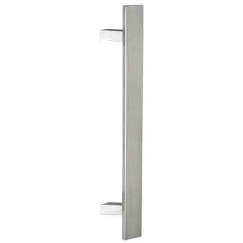 MANIGLIONE INOX INCLINATO 'OREGON' 40x10x500 mm, Inter. 300 mm - Colore Inox satinato/lucido Q.TA 2
