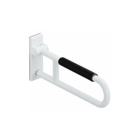 Maniglione per WC HEWI L: 700mm. con schiuma blu acqua