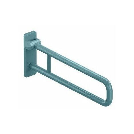 Maniglione WC SERIE 801 d : 33mm. Alu 700mm blu acqua