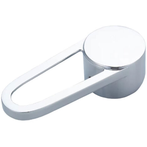 Manija de grifo de repuesto única con manijas de tornillo para grifo de agua caliente y fría para grifo de baño de cocina / Adecuado para núcleo de válvula de 35 mm, 9 × 9 mm.