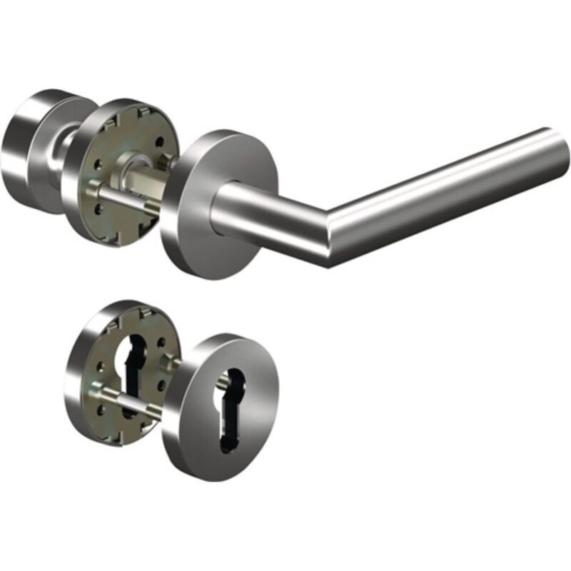 

Tirador de puerta 8906/3020/6501/6612 Alu.AL D / K TS 38-63mm PZ rd.DIN izquierda / derecha OGRO