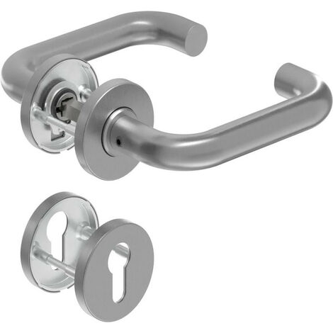 Manija de la puerta dd-grt. ER 8 mm de forma U. Ros. Forma PZ en U. Ros. Pz