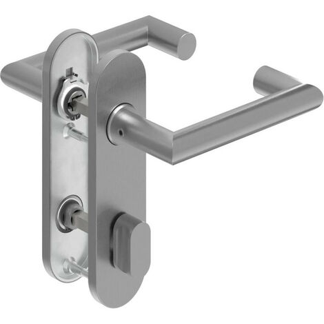 Manija de la puerta de WC-GRT. ER Forma L con D. Forma en L con Re.