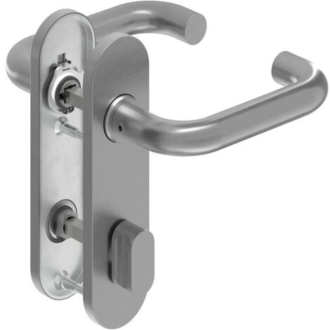 Manija de la puerta de WC-GRT. Forma ER en U. Conexión corta. Forma en U. Short.