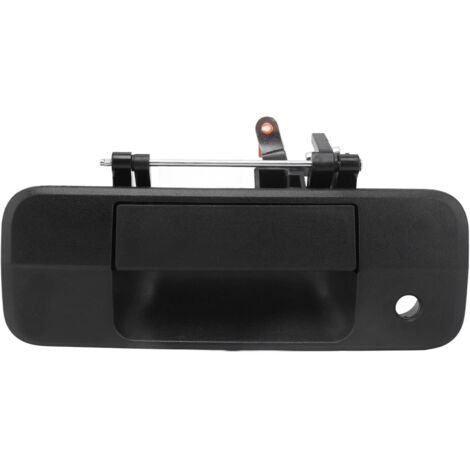 Manija de la puerta trasera con pestillo y llave negra mate 690900C040, repuesto para Tundra 2007-2013