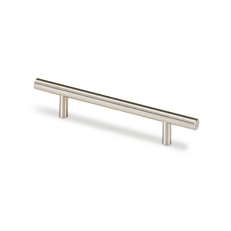 

Tirador para mueble Hale Acero cepillado, aspecto acero inoxidable 160 mm D.12 mm HETTICH