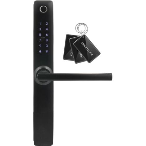 Manija de puerta con controlador de acceso EURA ELH-20H4