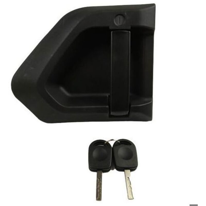 Manija de puerta izquierda MAN TGS TGX 2020+ con cerradura y llave 81626416119, 81626415013