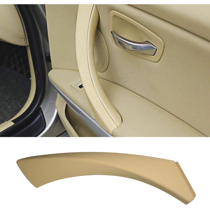 

Asupermall - Manija del interior del coche panel interior de puerta Tire Recorte cubierta izquierda derecha para BMW serie 3 E90 E91 318 320 325 316