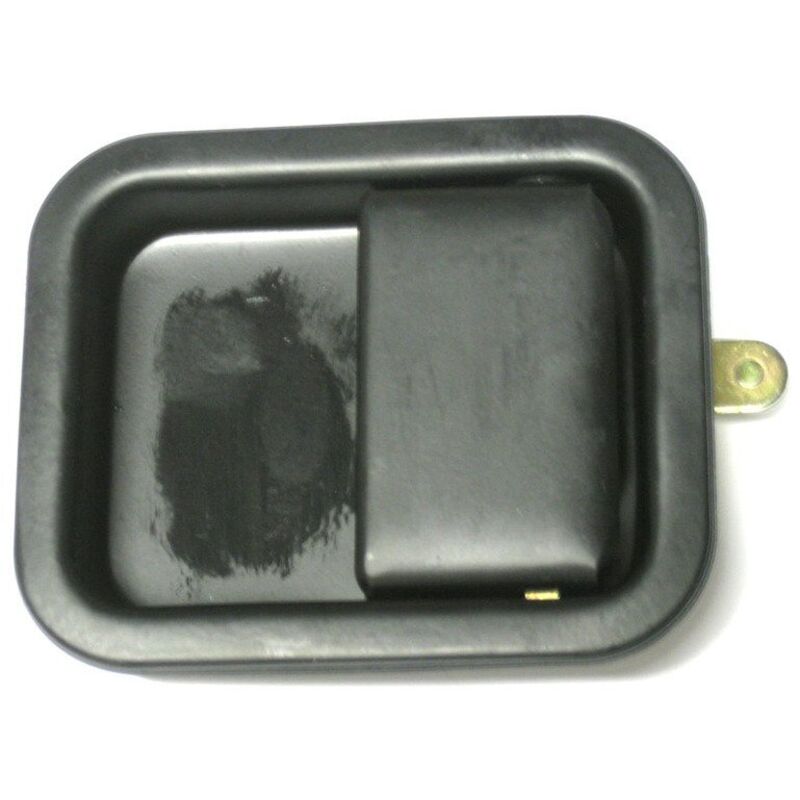Manija exterior de puerta delantera izquierda negra para Jeep Wrangler 87-95