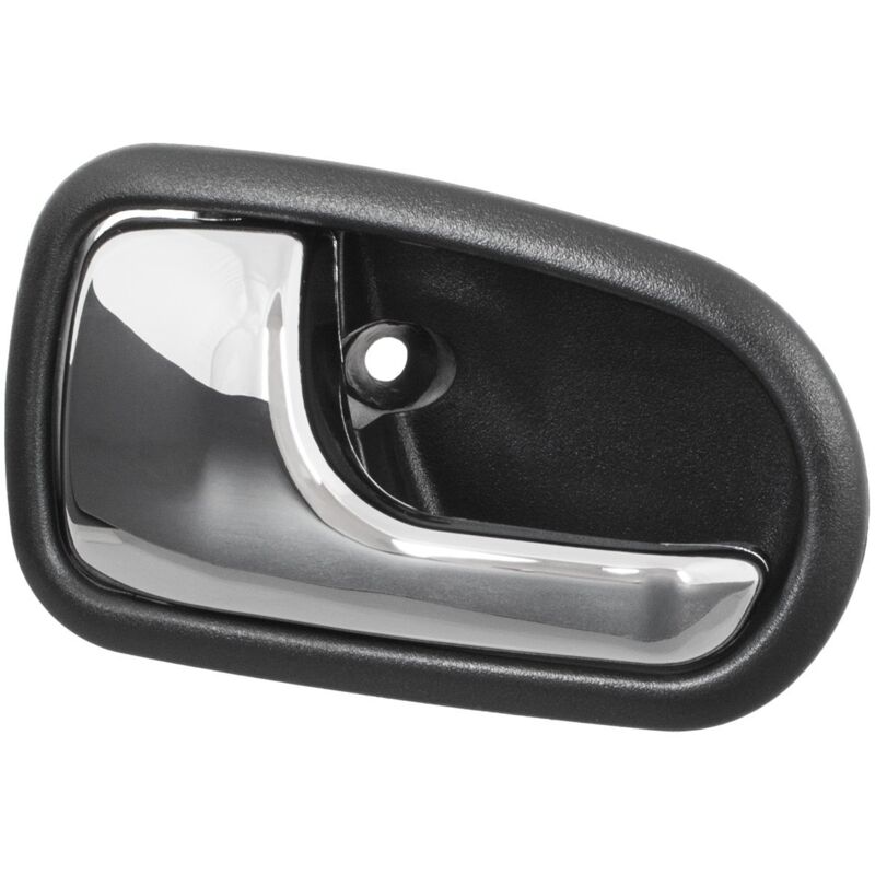 Manija interior de puerta delantera izquierda Mazda 323 V VI 94-03 NEGRA + CROMADA
