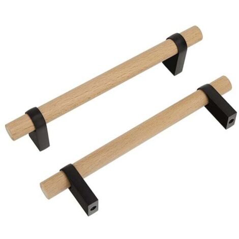 Manijas de gabinete de madera maciza KZQ, simples y modernas, manijas para muebles, manijas para armarios, manijas para cajones, manijas para decoración de gabinetes.