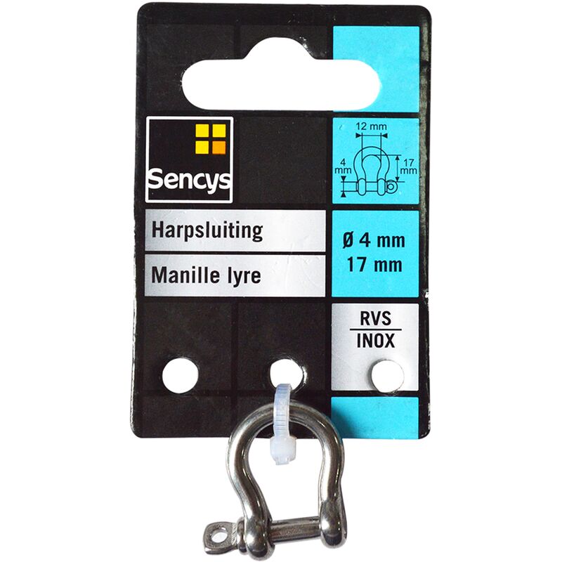 Sencys - Manila Steel Grigio - 4 mm x 17 mm
