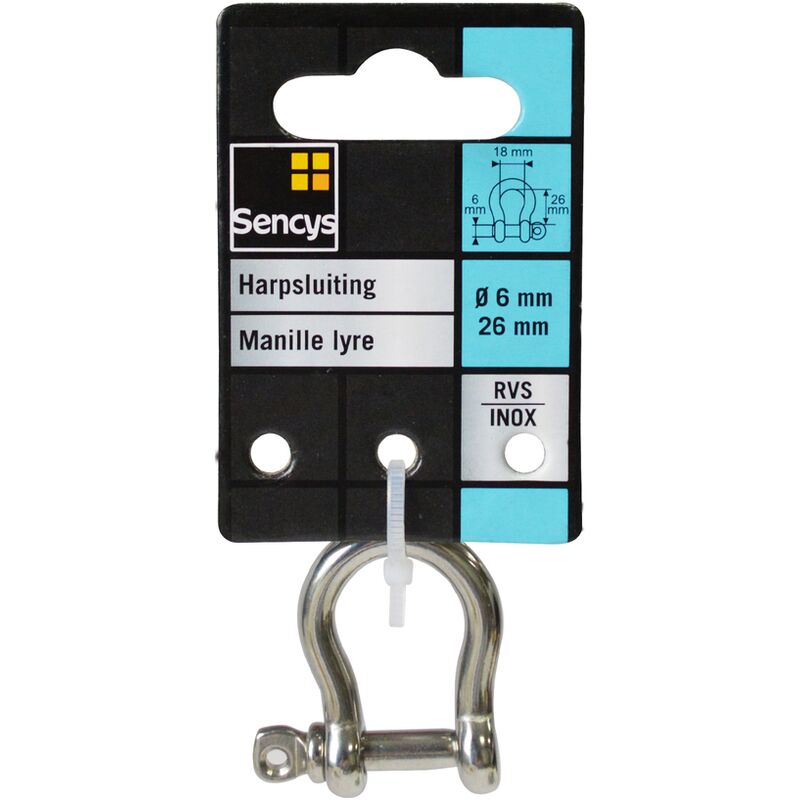 Sencys - Manila Steel Grigio - ø 6 mm x 26 mm