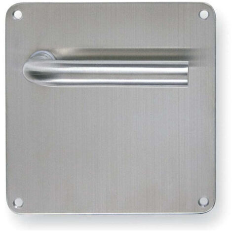 Manilla acero inoxidable 403 placa cuadrada 170mm alta intensidad