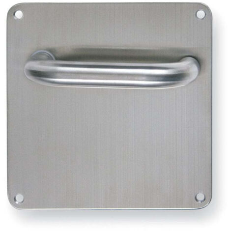 Manilla acero inoxidable 603 con placa cuadrada 170mm alta intensidad