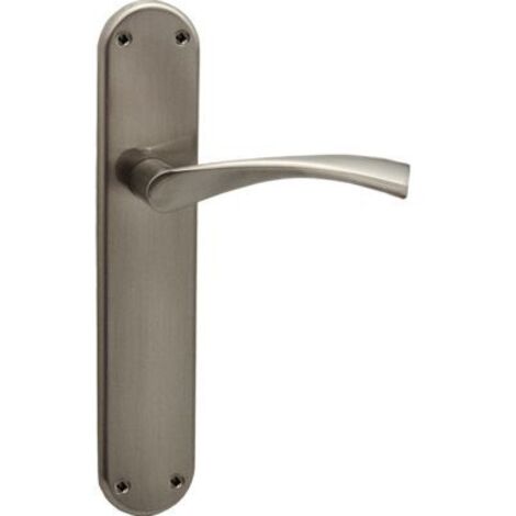MANILLA C/ PLACA.NIQUEL SAT .45xh242 mm. -