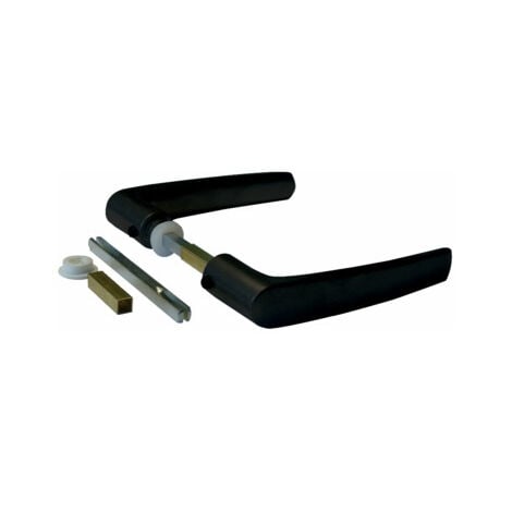 Manilla doble eco negra DUVAL BILCOQ 6 y 7mm cuadrado - 36-0108-5900