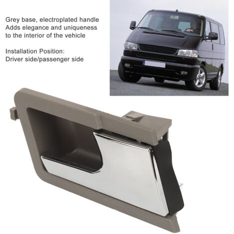 Manilla interior de puerta para Volkswagen T4 gris 1990-2003 - Cómoda manija de tracción interior