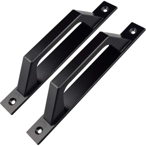 Manilla para puerta corredera, manilla de madera, 19,6 cm