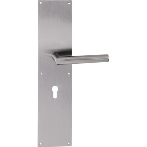 Manilla puerta acero inoxidable placa grande Rectangular modelo 503