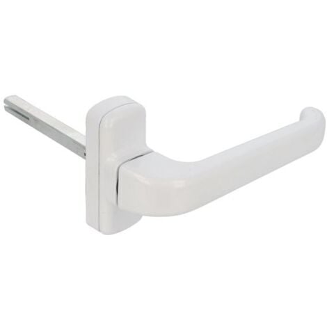 Manilla puerta epsilon aluminio lacado blanco