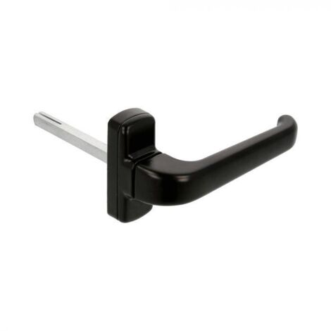 MANILLA PUERTA EPSILON ALUMINIO LACADO NEGRO AMIG - NEOFERR
