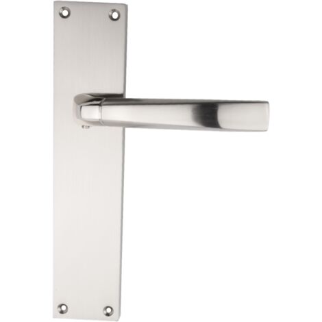 Manilla zamak bicolor placa rectangular modelo 320
