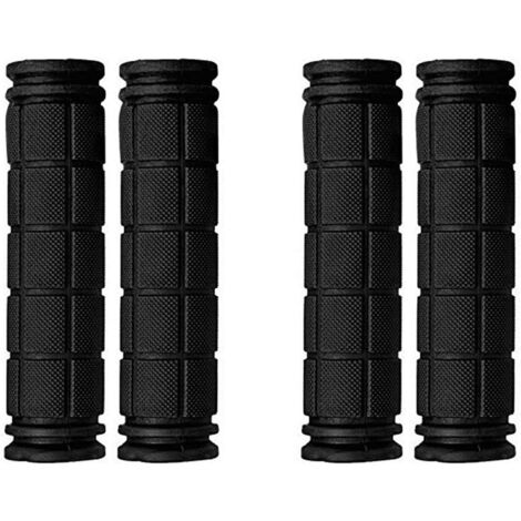 Manillar ergonómico para bicicleta con empuñadura suave de 22 mm, compatible con bicicletas y patinetes infantiles (115 mm).