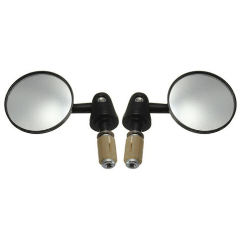 Manillar giratorio plegable de aluminio de 22 mm, espejo convexo modificado, para motocicleta y scooter, ajustable