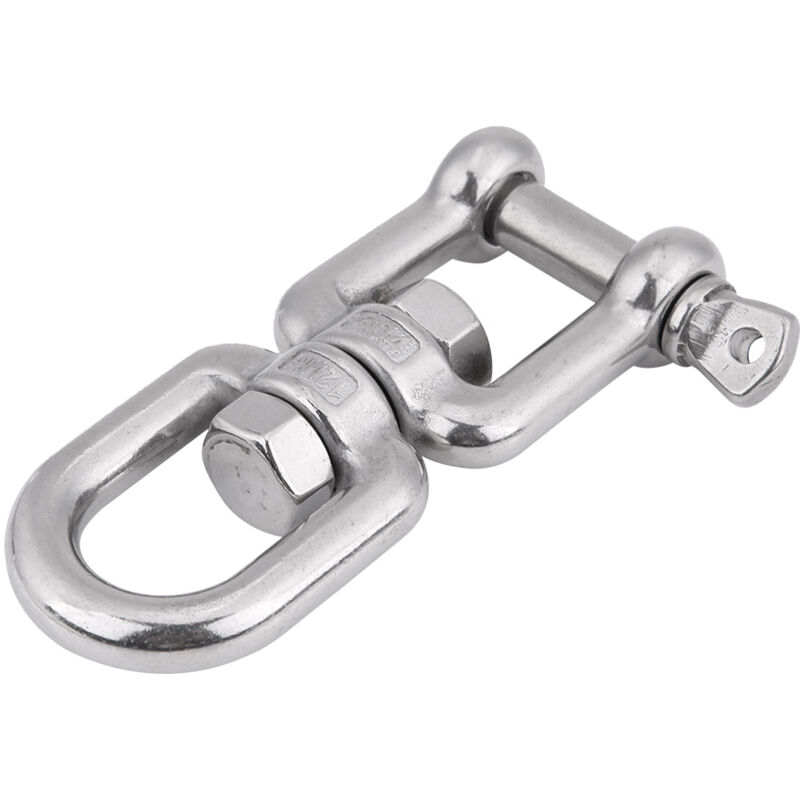 Ineasicer - Manille à anneau pivotant en acier inoxydable 304 pour service intensif (12mm)