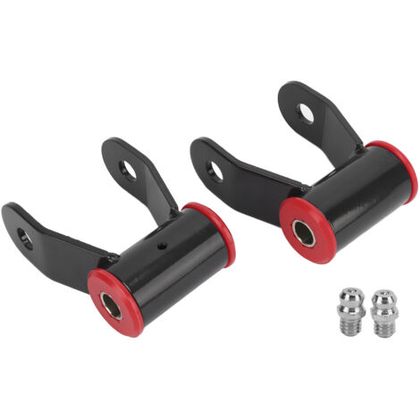 Manille de Chute, 2 Pièces 1-1,5 Po Manilles D'abaissement Arrière Kit de Nivellement de Remplacement pour Camion Chevy Silverado 1500 2wd/4wd 1988-2018