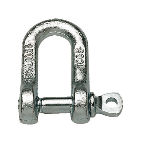 Manille droite 16mm acier zingué CHAPUIS 330E 16Z