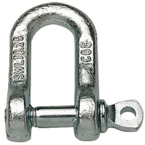 Manille droite 5mm acier zingué – CHAPUIS 330EG5Z