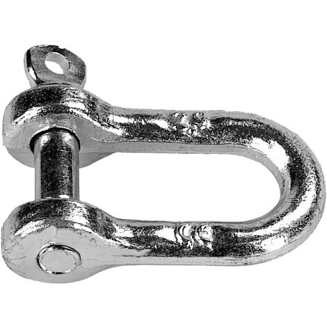 Manille droite estampillée 18mm en acier zingué - CHAUBEYRE - 8362018