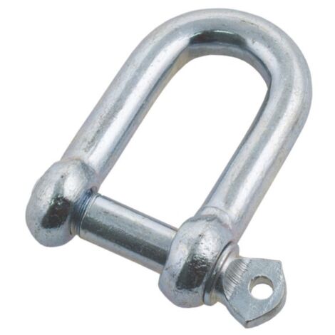 Manille droite standard zinguée - COBALTIX  MMAME16 - Manille Droite 16 mm - CMU : 1 000 Kg zinguée