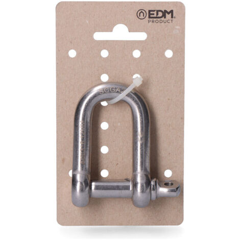 Manille En Acier Inoxydable Aisi 316 12Mm 1/2'' Edm