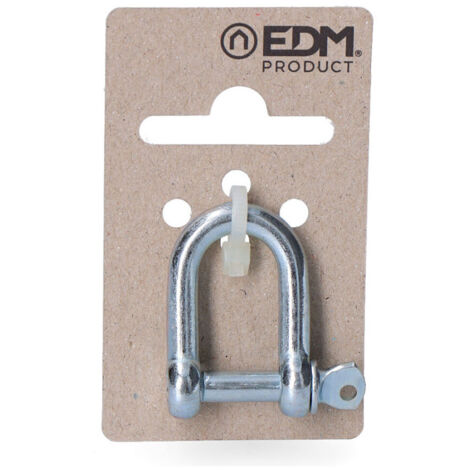 Manille Galvanisée 6Mm 1/4'' Edm