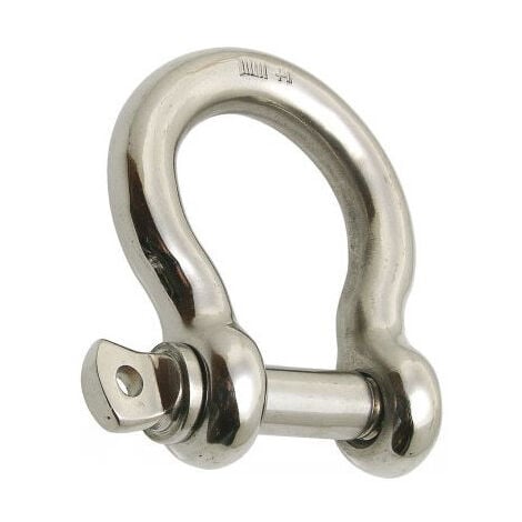 Manille LYRE Forgée Inox A4 Diamètre 8-1 piece