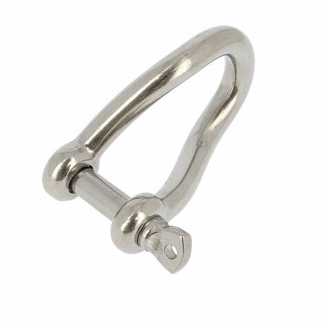 Manille Torse Forgée M8 Inox A4