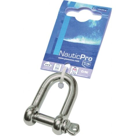 Manilles acier inoxydable 1.4401 6mm a 1 unités (Par 10)