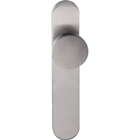 Manillón acero inoxidable pomo plano 008 ovalada 222mm
