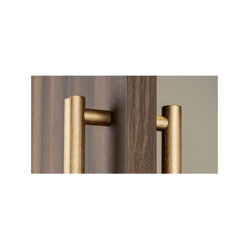 Manillon moon para puertas - talla l 1096mm c 1056mm / inox look ( 1cara )